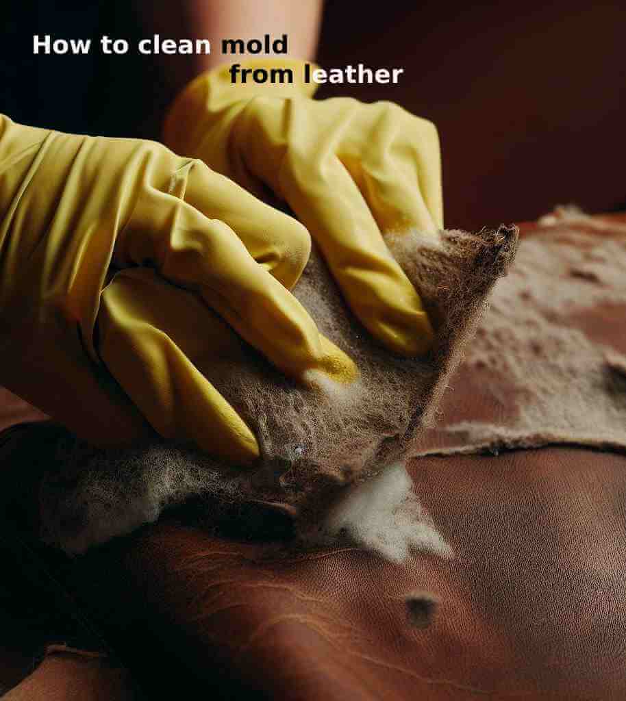 cleaning mold off leather,How to clean mold from leather