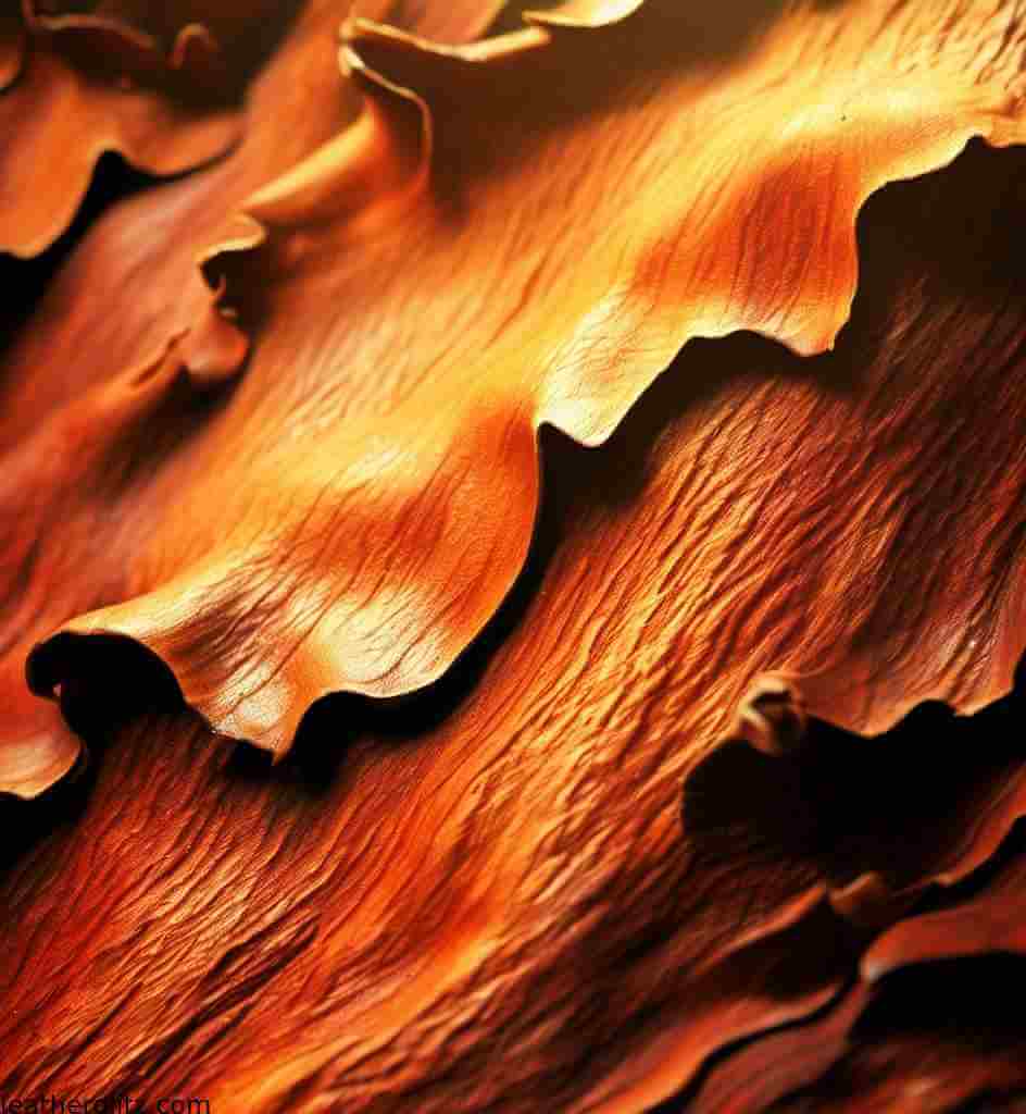 What is Oak Leather,Oak Bark leather,What is oak leather made of