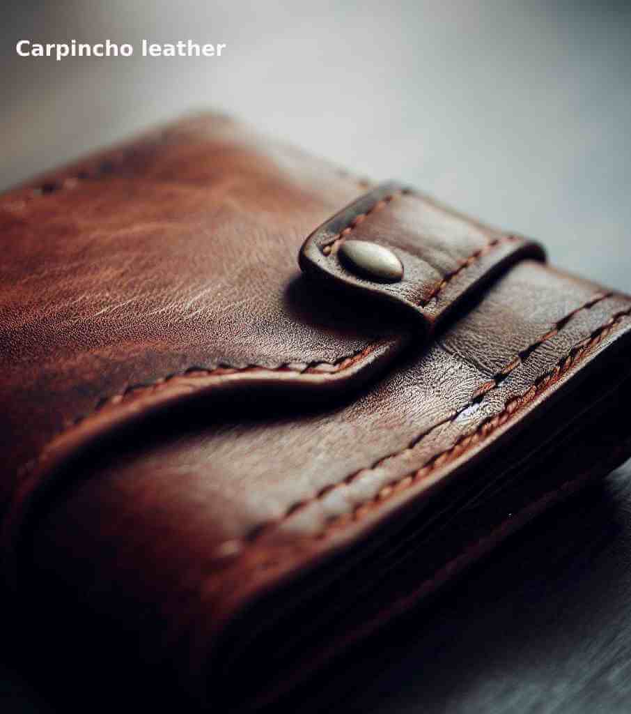 Carpincho leather 