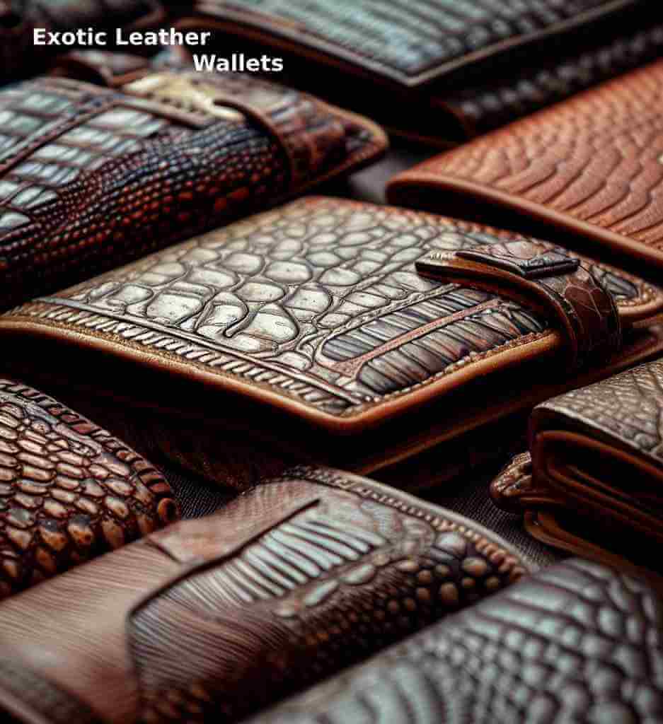 Exotic Leather Wallets,Best leather for wallets
