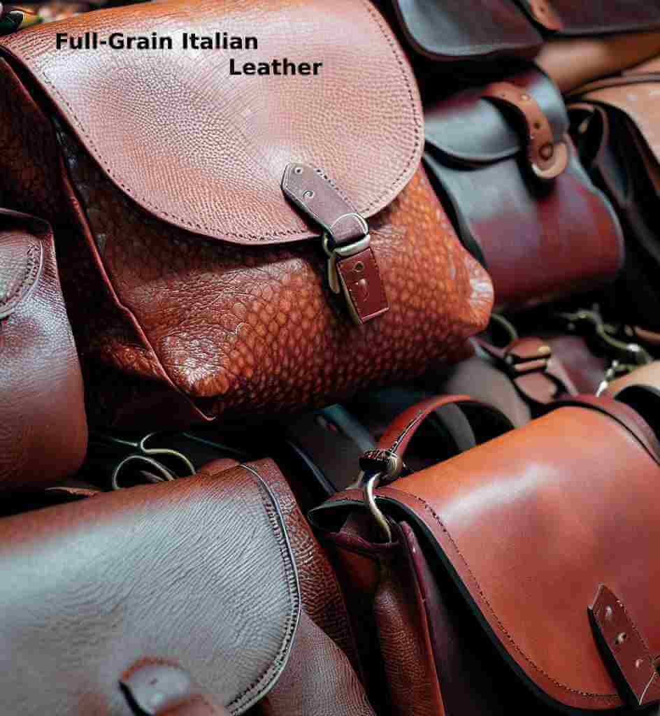 Full-Grain Italian Leather