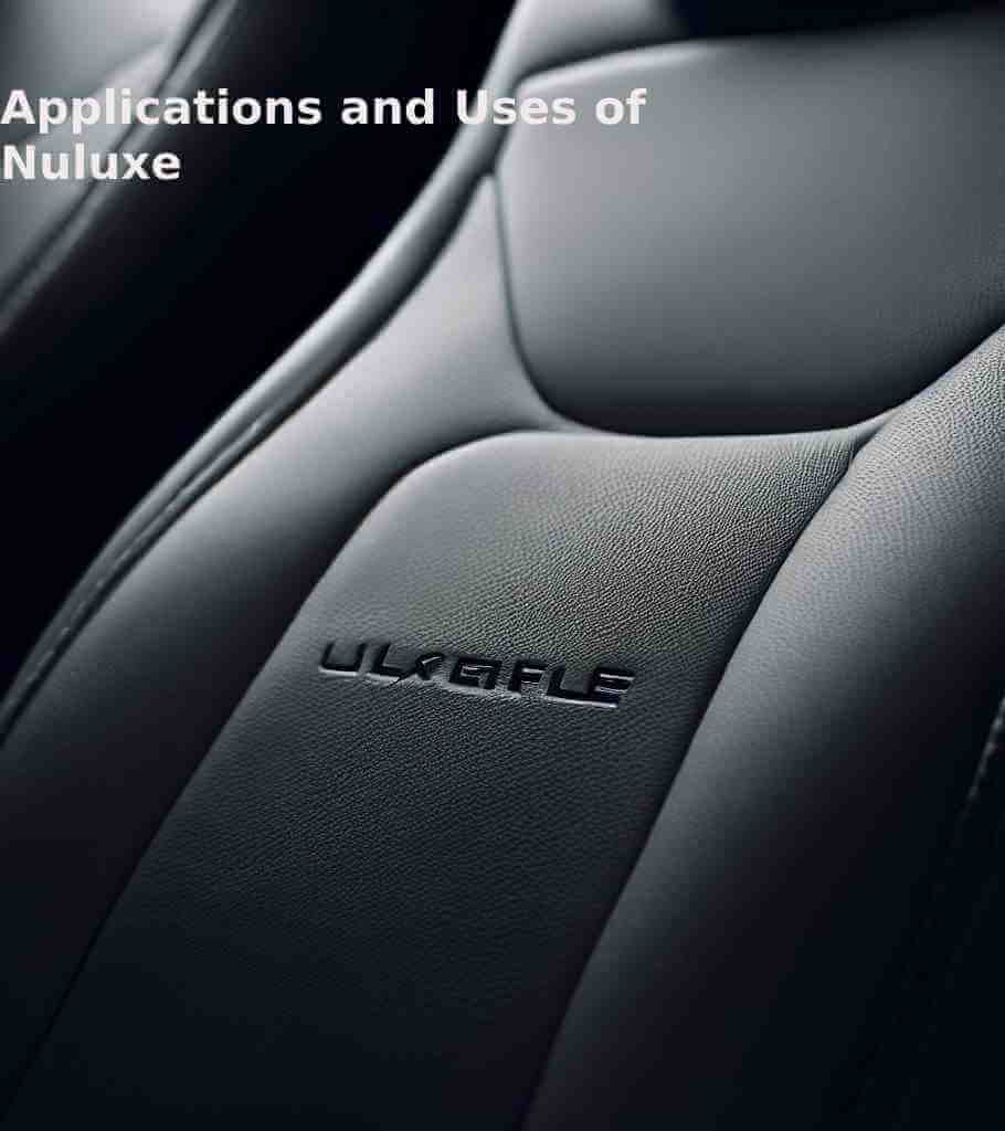 Which Lexus models have real leather ,nuluxe leather