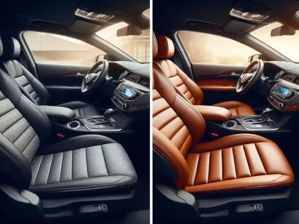 Cloth Seats vs Leather Seats