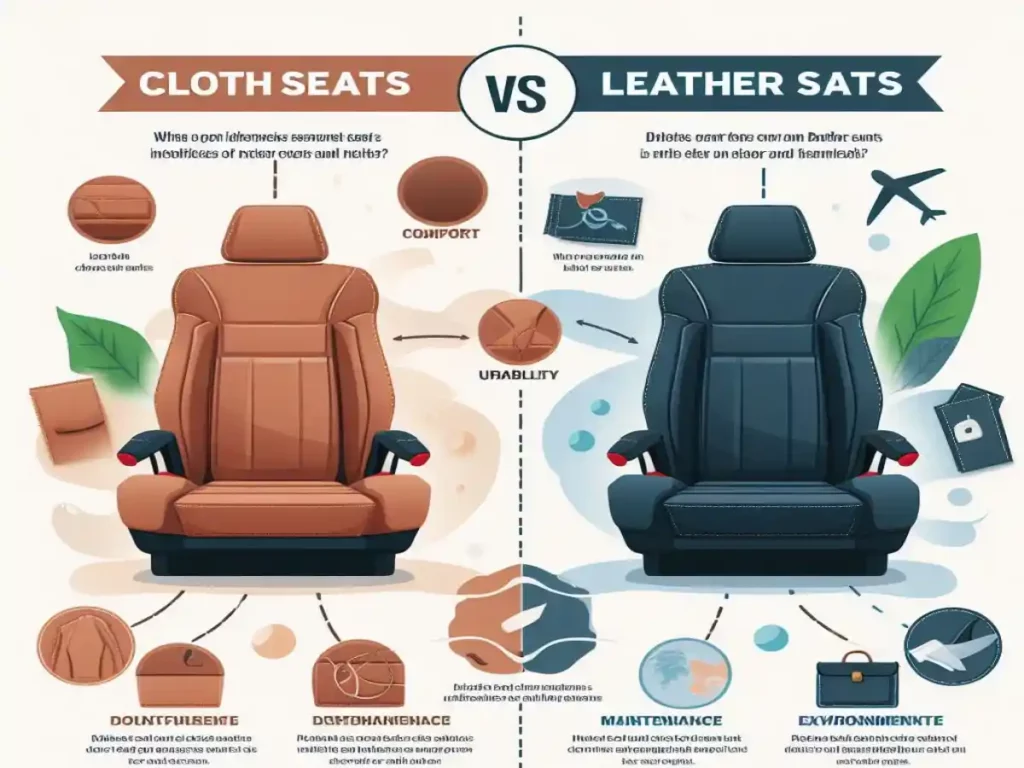 Cloth Seats vs Leather car Seats