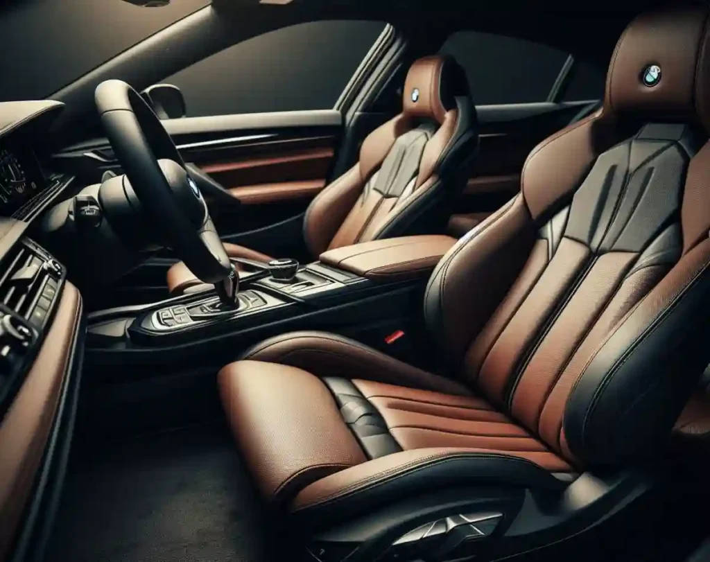 BMW interior made from Vernasca leather